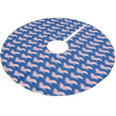 Jupon De Sapin En Polyester Brossé axolotl rose pâle (Angle)