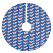 Jupon De Sapin En Polyester Brossé axolotl rose pâle (Devant)