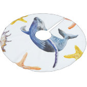 Jupon De Sapin En Polyester Brossé Baleine à graphisme d'entreprise : Tableau de chan (Angle)