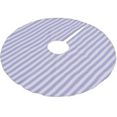Jupon De Sapin En Polyester Brossé Bandes pourpres (Angle)