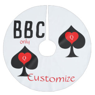 Jupon De Sapin En Polyester Brossé BBC Seule pique lame signe Thunder_Cove