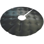 Jupon De Sapin En Polyester Brossé Beau cuir noir romantique (Angle)