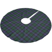 Jupon De Sapin En Polyester Brossé Black Watch Tartan, Plaid (Angle)