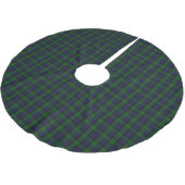 Jupon De Sapin En Polyester Brossé Blackwatch Tartan (Angle)