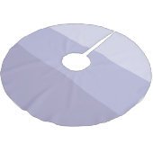 Jupon De Sapin En Polyester Brossé Bleu Ombre rayé (Angle)