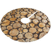 Jupon De Sapin En Polyester Brossé Bois naturel : texture du journal de gros plan (Angle)