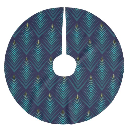 Jupon De Sapin En Polyester Brossé Bord marqué : lecture Motif dynamique (Devant)
