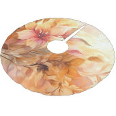 Jupon De Sapin En Polyester Brossé Bouquet d'automne (Angle)