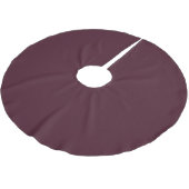 Jupon De Sapin En Polyester Brossé Bourgogne framboise, Bourgogne solide (Angle)