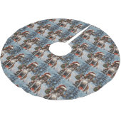 Jupon De Sapin En Polyester Brossé Boxer Chien équitation Moto Noël (Angle)