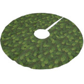 Jupon De Sapin En Polyester Brossé Branches de sapins/pins (Angle)