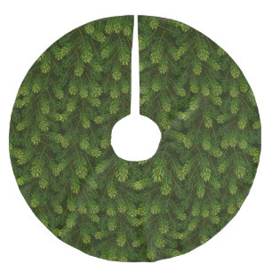 Jupon De Sapin En Polyester Brossé Branches de sapins/pins