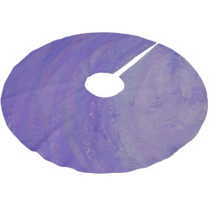 Jupon De Sapin En Polyester Brossé Broche à bleuets
