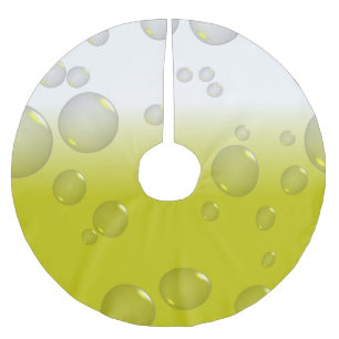 Jupon De Sapin En Polyester Brossé Bulles de bière