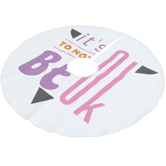 Jupon De Sapin En Polyester Brossé Ça ne va pas. (Angle)