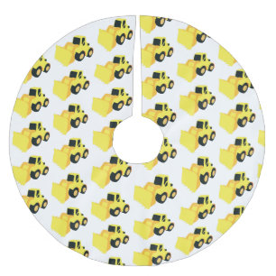 Jupon De Sapin En Polyester Brossé Camion de construction de chargeur frontal