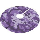 Jupon De Sapin En Polyester Brossé Camouflage violet, Armée (Angle)