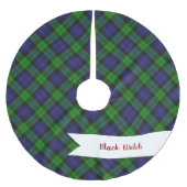 Jupon De Sapin En Polyester Brossé Campbell Clan Tartan Plaid Black Watch (Devant)