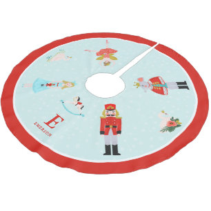 Jupon De Sapin En Polyester Brossé Caractères de ballet Monogrammé Nutcracker