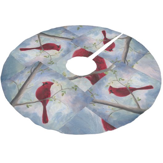 Jupon De Sapin En Polyester Brossé Cardinal (Angle)