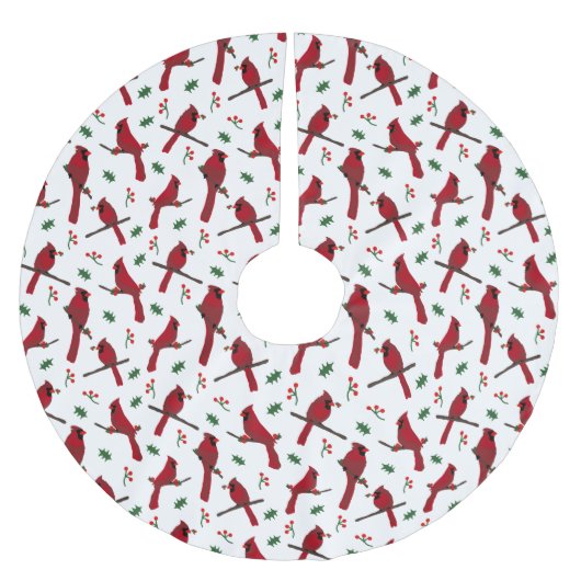 Jupon De Sapin En Polyester Brossé Cardinal (Devant)