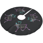 Jupon De Sapin En Polyester Brossé Caribou électrique (Angle)