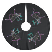 Jupon De Sapin En Polyester Brossé Caribou électrique (Devant)