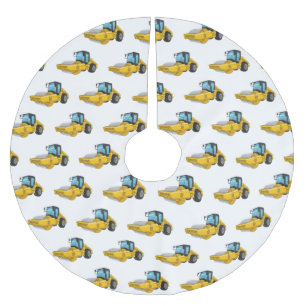 Jupon De Sapin En Polyester Brossé Caricature à rouleaux de route