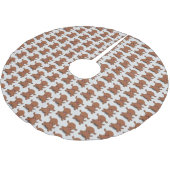 Jupon De Sapin En Polyester Brossé Caricature pour chien de chiot joyeux (Angle)