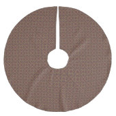 Jupon De Sapin En Polyester Brossé Carrelage Brown (Devant)