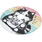 Jupon De Sapin En Polyester Brossé Catpuccino 3 (Angle)