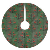 Jupon De Sapin En Polyester Brossé Chandelier gothique Motif (Devant)