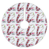 Jupon De Sapin En Polyester Brossé Chatons Chatons Chatons (Devant)