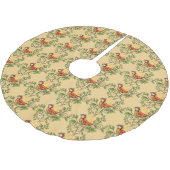 Jupon De Sapin En Polyester Brossé Chemise de Noël (Angle)