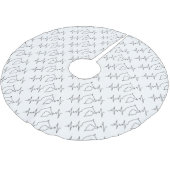 Jupon De Sapin En Polyester Brossé Cheval Heartbeat (Angle)