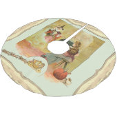 Jupon De Sapin En Polyester Brossé Cinderella And Her Fairy God Mother (Angle)