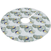 Jupon De Sapin En Polyester Brossé Clams Seafood Clambake Beach Ocean Clam creuser (Angle)