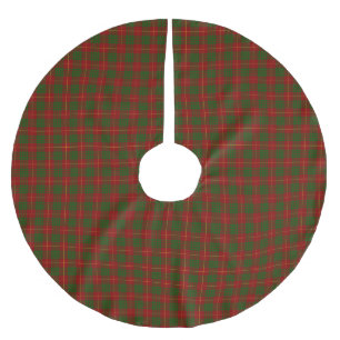 Jupon De Sapin En Polyester Brossé Clan Cameron Tartan Plaid