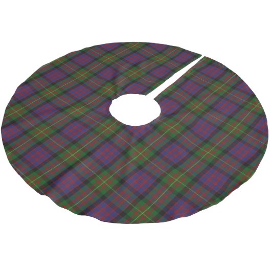 Jupon De Sapin En Polyester Brossé Clan Carnegie Tartan Plaid (Angle)