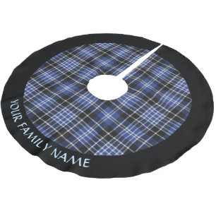 Jupon De Sapin En Polyester Brossé Clan Clark Tartan