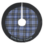 Jupon De Sapin En Polyester Brossé Clan Clark Tartan (Devant)