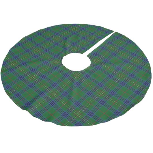 Jupon De Sapin En Polyester Brossé Clan écossais Kennedy Tartan (Angle)
