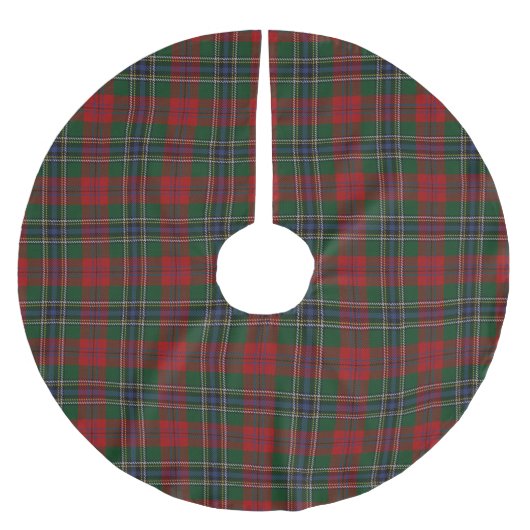 Jupon De Sapin En Polyester Brossé Clan écossais MacLean Tartan (Devant)