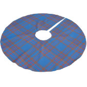 Jupon De Sapin En Polyester Brossé Clan Elliot Tartan (Angle)