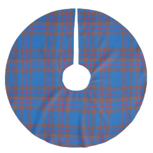 Jupon De Sapin En Polyester Brossé Clan Elliot Tartan