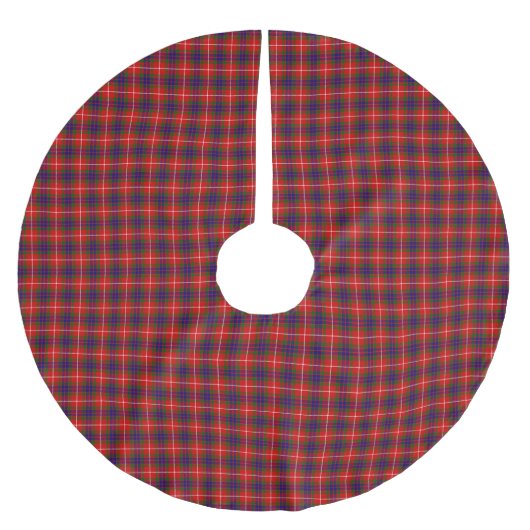 Jupon De Sapin En Polyester Brossé Clan Fraser Tartan (Devant)