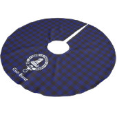 Jupon De Sapin En Polyester Brossé Clan Home Crest Badge et Tartan (Angle)