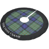 Jupon De Sapin En Polyester Brossé Clan MacLaren Tartan (Angle)