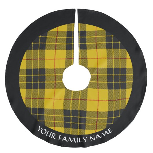 Jupon De Sapin En Polyester Brossé Clan Macleod de Lewis Tartan (Devant)