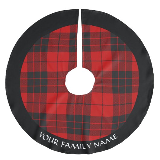 Jupon De Sapin En Polyester Brossé Clan Macleod de Raasay Tartan (Devant)